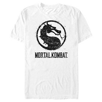 Men's Mortal Kombat Splatter Logo Graphic Tee
