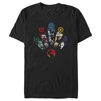 Men's Mortal Kombat Mortal Kombat Characters Graphic Tee