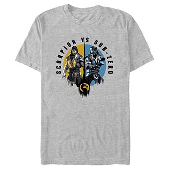 Men's Mortal Kombat Scorpion vs Subzero B Graphic Tee