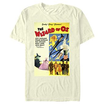 Men's The Wizard of OZ Vintage poster V1 Graphic Tee
