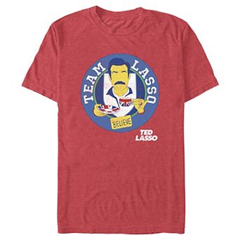 Men's Ted Lasso Believe Lockup Graphic Tee