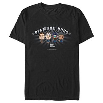 Men's Ted Lasso Diamond Dogs Lasso Graphic Tee