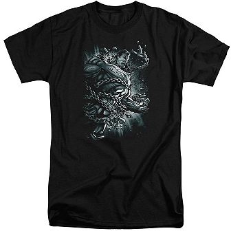 Superman Break Free Short Sleeve Adult Tall T-shirt