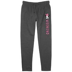 iDO Girls Black Minnie Mouse Joggers