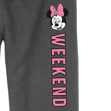 Disney's Minnie Mouse Juniors' Happy Weekend Lightweight Joggers