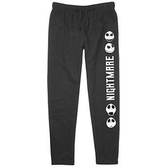 Disney's The Nightmare Before Christmas Juniors' Jack's Stack Head Lightweight Joggers