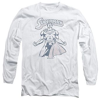 Superman Get Some Long Sleeve Adult T-shirt