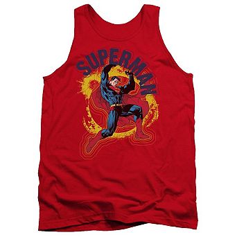 Superman A Name To Uphold Adult Tank Top