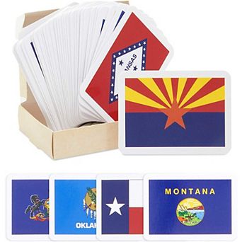 50 Us State Capital Flash Cards For Kids Teachers Classrooms Teaching 2.5x3.5”