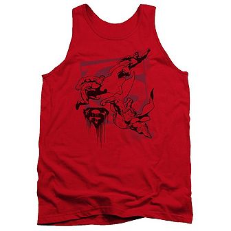 Superman Omnipresent Adult Tank Top