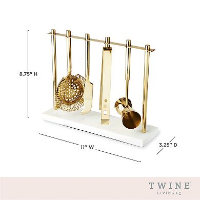 Gold & Marble Bar Tool Set By Twine