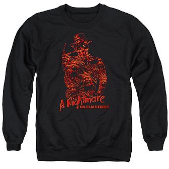 Nightmare On Elm Street Chest Of Souls Adult Crewneck Sweatshirt