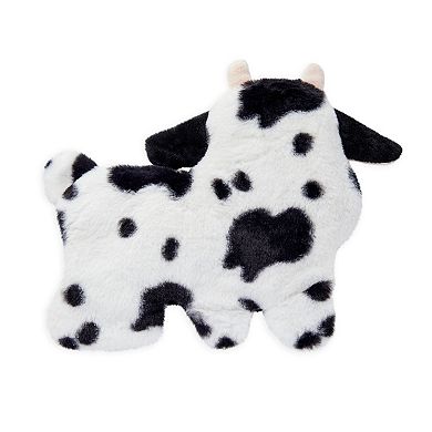 Cow Plush Heating Pad, Microwavable Stuffed Animal (lavender Scented)