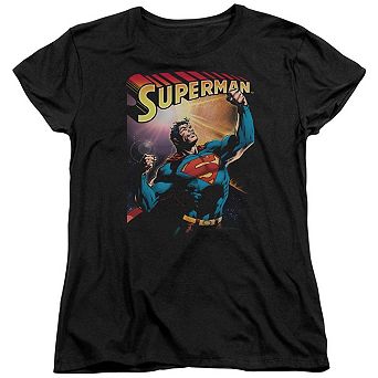 Superman Victory Short Sleeve Womens T-shirt