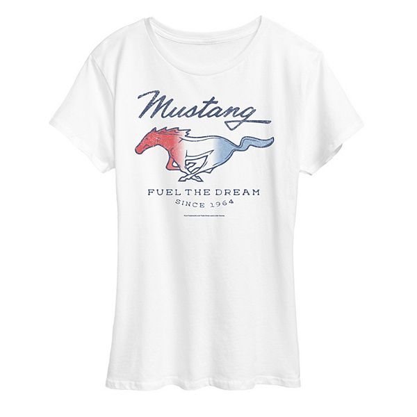 Women's Ford Mustang Fuel The Dream 1964 Graphic Tee