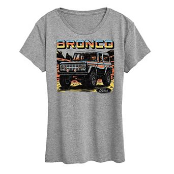 Women's Ford Bronco Illustration Graphic Tee