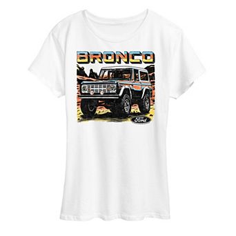 Women's Ford Bronco Illustration Graphic Tee