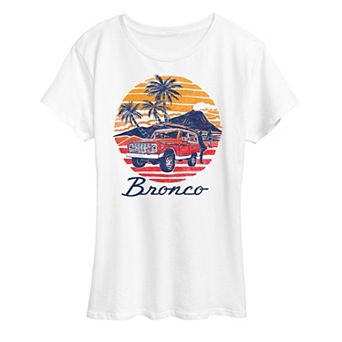 Women's Ford Bronco Sunset Graphic Tee
