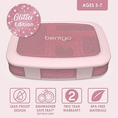 Bentgo Kids 5-Compartment Glitter Edition Lunch Box