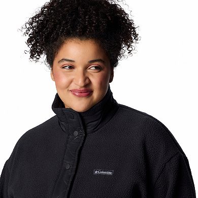 Plus Size Columbia Cloud Point Snap Fleece