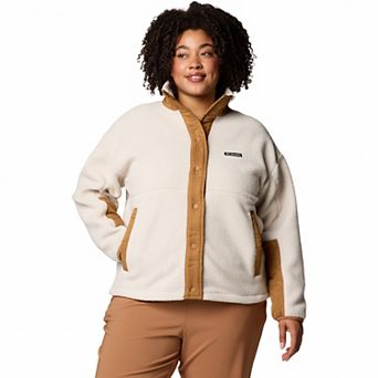 Plus Size Columbia Cloud Point Snap Fleece