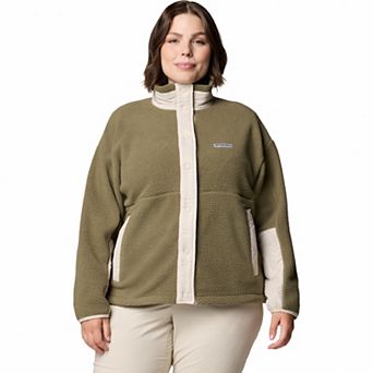 Plus Size Columbia Cloud Point Snap Fleece