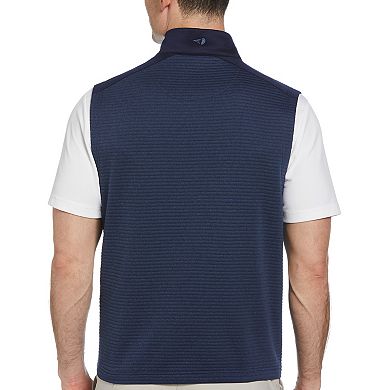 Men's Grand Slam Full Zip Ottoman Golf Vest