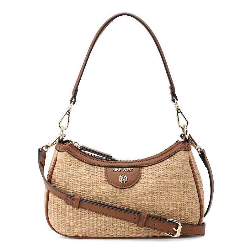 Nine West Kole Convertible Shoulder Crossbody Bag, Natural