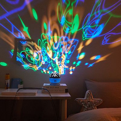 Idea Nuova Bluey and Bingo LED Projection Lamp and Night Light