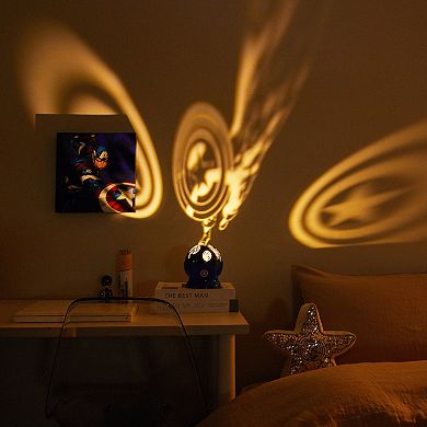 Marvel Avengers Rotating Color Changing Projector Lamp