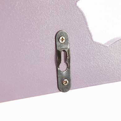 Disney Princess Tiana, Ariel & Rapunzel Hanging Shelf Wall Decor