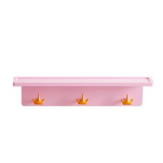 Idea Nuova 3-Hook Hanging Wall Shelf
