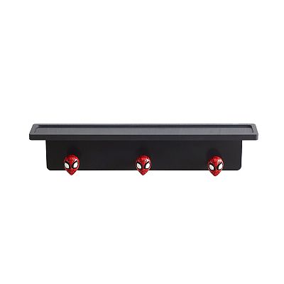 Marvel Spider-Man 3-Hook Hanging Wall Shelf
