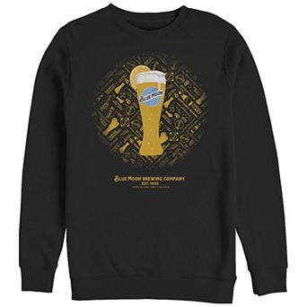 Men's Blue Moon Tall Glass Graphic Fleece