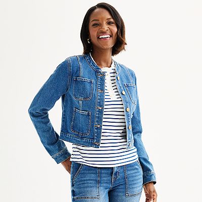 Women s Draper James 4 Pocket Denim Jacket