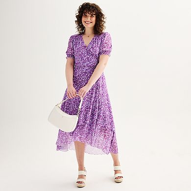 Women's Draper James Puff Sleeve Wrap Dress