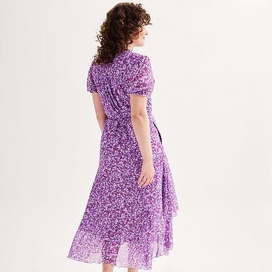 Women's Draper James Puff Sleeve Wrap Dress