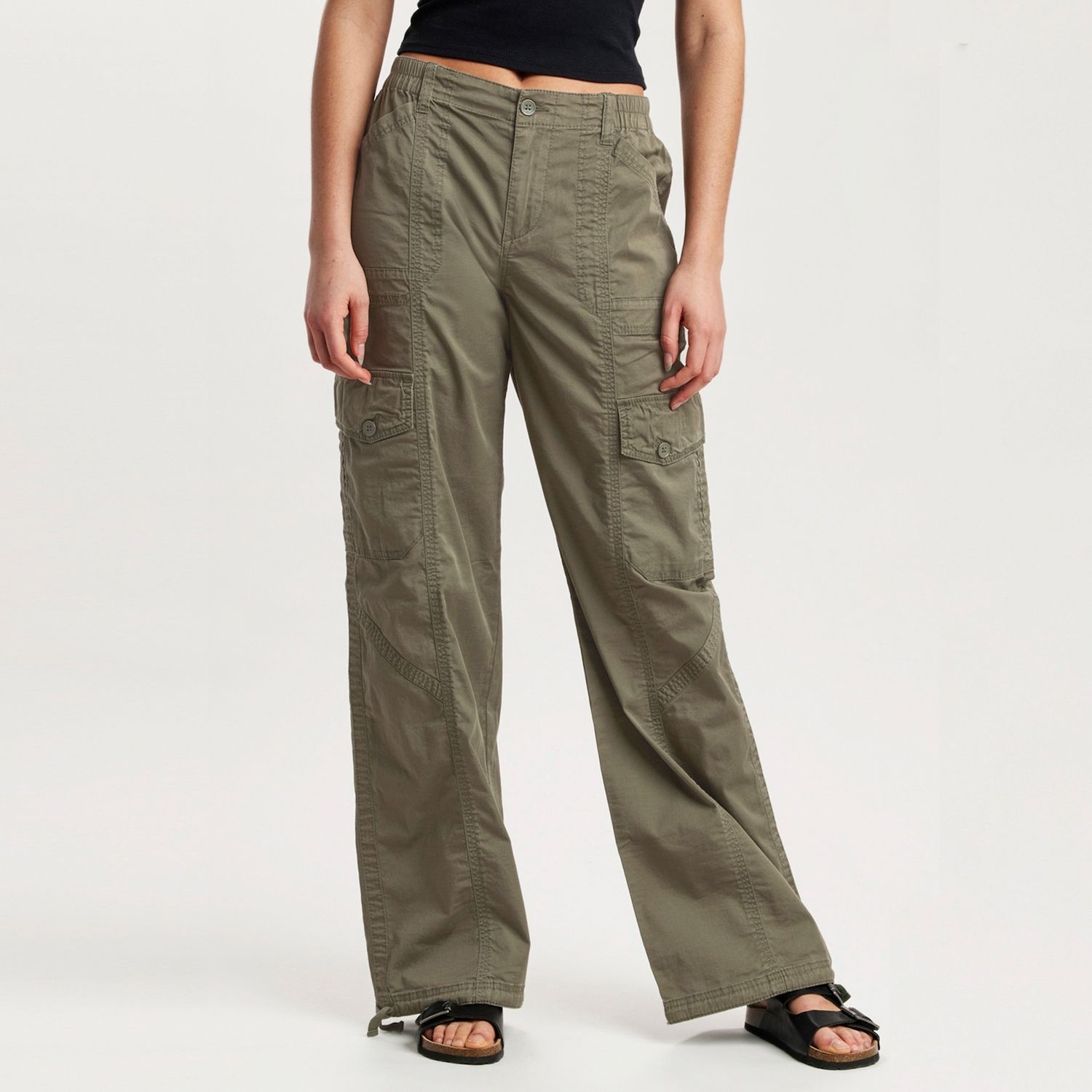 Men Pants Cargo UnionBay Men's Survivor IV Casual Side Snap Fly