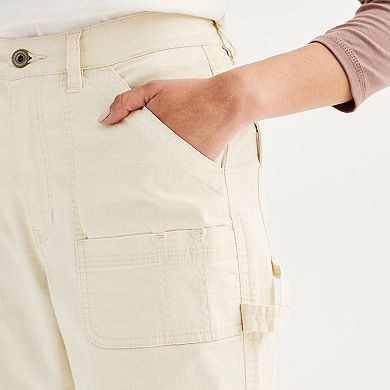 Juniors' UNIONBAY Ripstop Straight Leg Pants