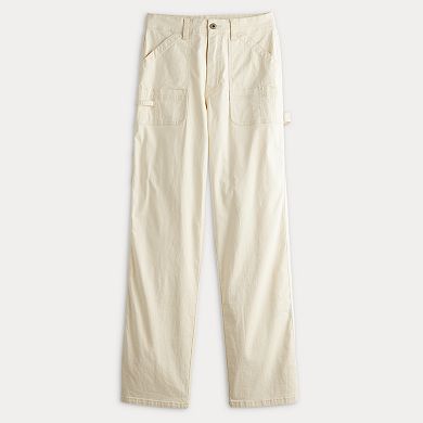 Juniors' UNIONBAY Ripstop Straight Leg Pants