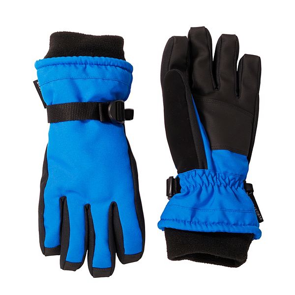 Boys ZeroXposur Glacial Winter Gloves - Blue (S/M)