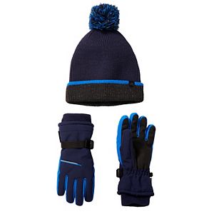 supermates winterセット Boys ZeroXposur Coldfront 2-pc. Winter Gloves & Reflective Cuffed