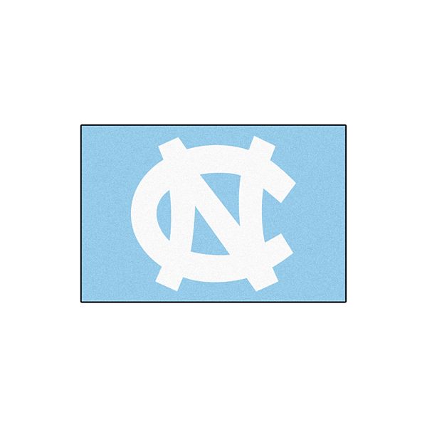 FANMATS North Carolina Tar Heels Logo Rug