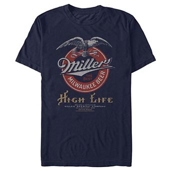 Men's Coors Light Vintage Poster Miller Graphic Tee
