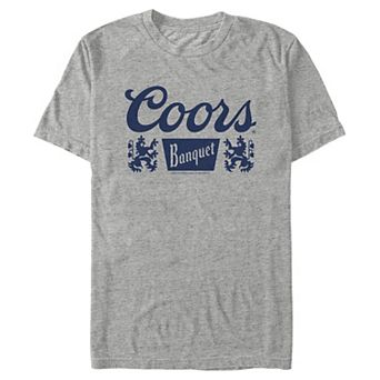 Men's Coors Light Coors Banquet Logo Graphic Tee