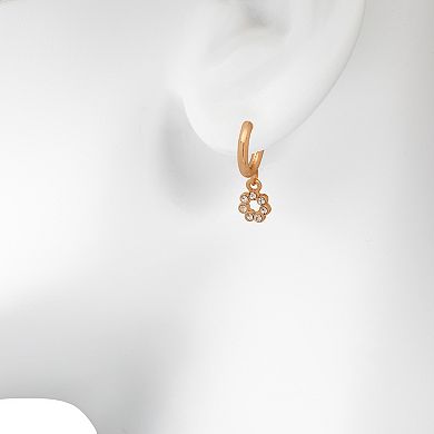 LC Lauren Conrad 5-Piece Simulated Opal Earring Set