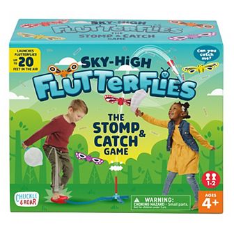 Chuckle & Roar Sky-High Flutterflies Stomp & Catch Game