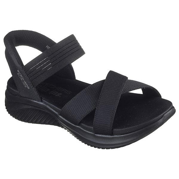 Skechers Hands Free Slip-ins&reg; Ultra Flex 3.0 Never Better Women's Sandals - Black (5.5)