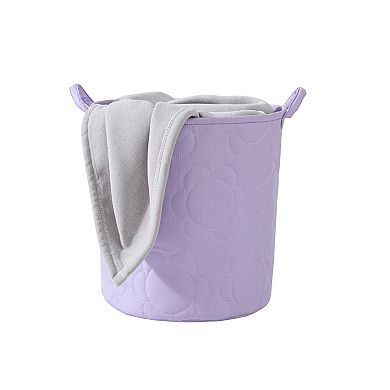 Aeropostale Quilted Storage Basket with Carry Handles