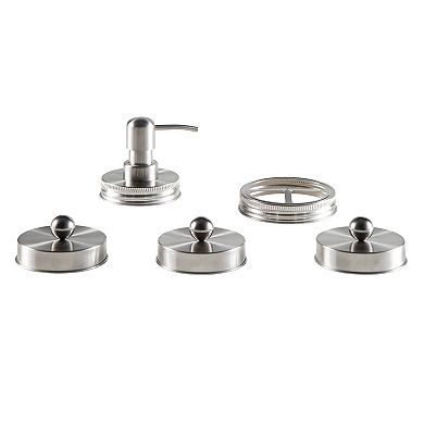 Home Complete 5 Piece Bathroom Accessories Set